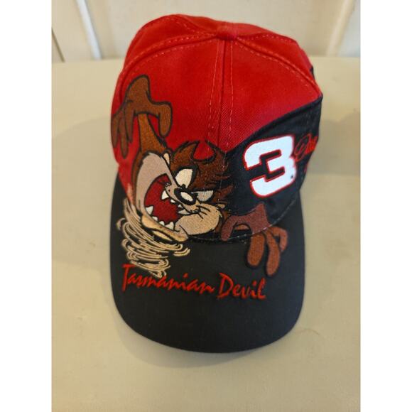 Vintage Dale Earnhardt #3 Hat Cap Taz Tasmanian Devil NASCAR Chase SnapBack RCR - Picture 8 of 9